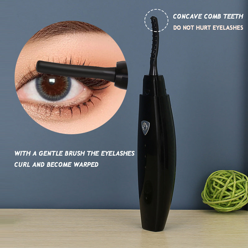 Quick Heating Natural Eyelash Curler Long Lasting Makeup Tools
